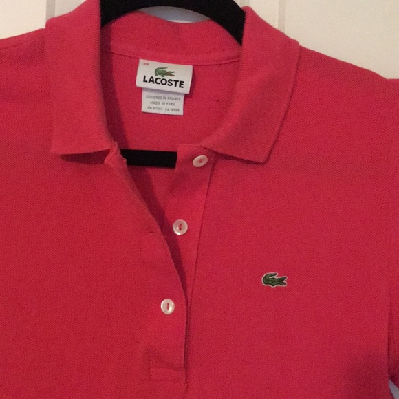 Lacoste Rose Devanely Polo - Picture 2 of 7